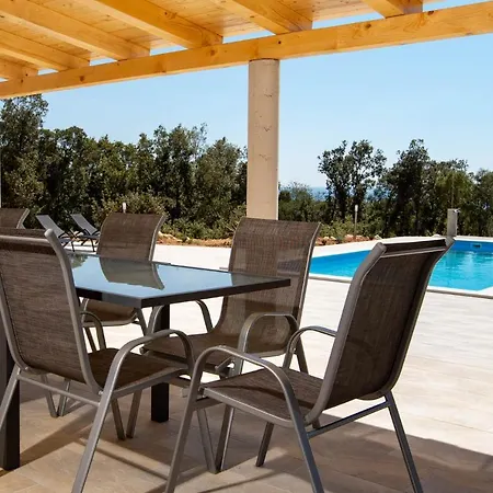 Sea View *big Pool * Bbq * Direct Sea Access ヴィラ Kampor