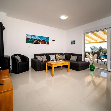 Sea View *big Pool * Bbq * Direct Sea Access Kampor