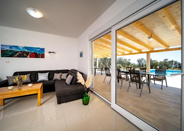 Sea View *big Pool * Bbq * Direct Sea Access Kampor
